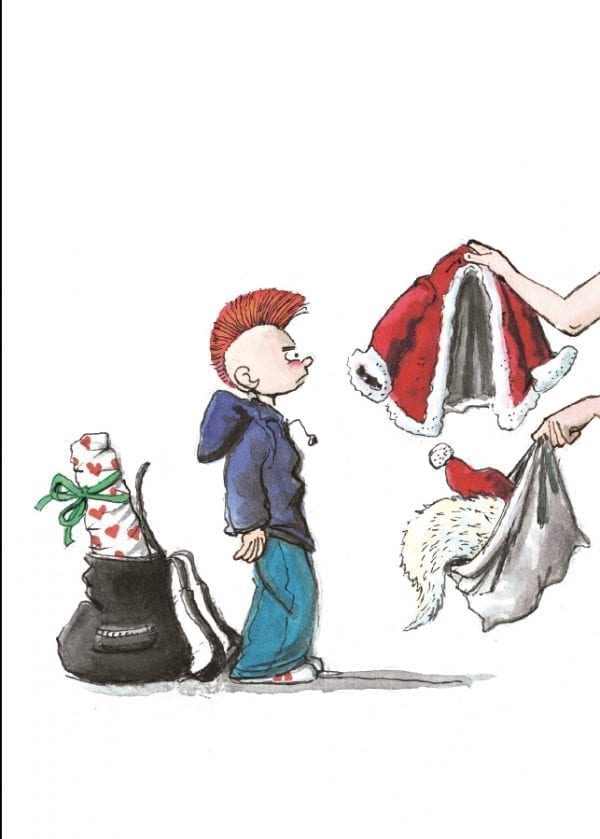 HUBERT-som-julemand-ABC-forlag